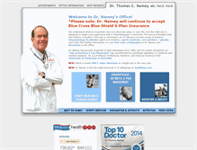 Tablet Screenshot of drnamey.com